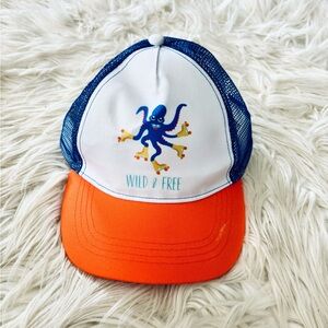 ❗️Kids Wild & Free Octopus Trucker Hat